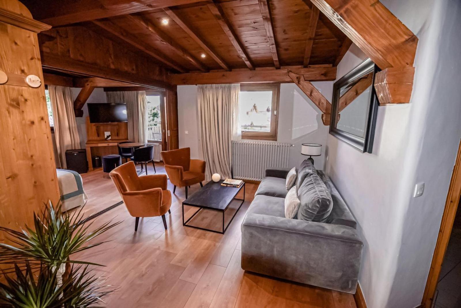 Hotel Au Vieux Moulin Megève Exteriér fotografie