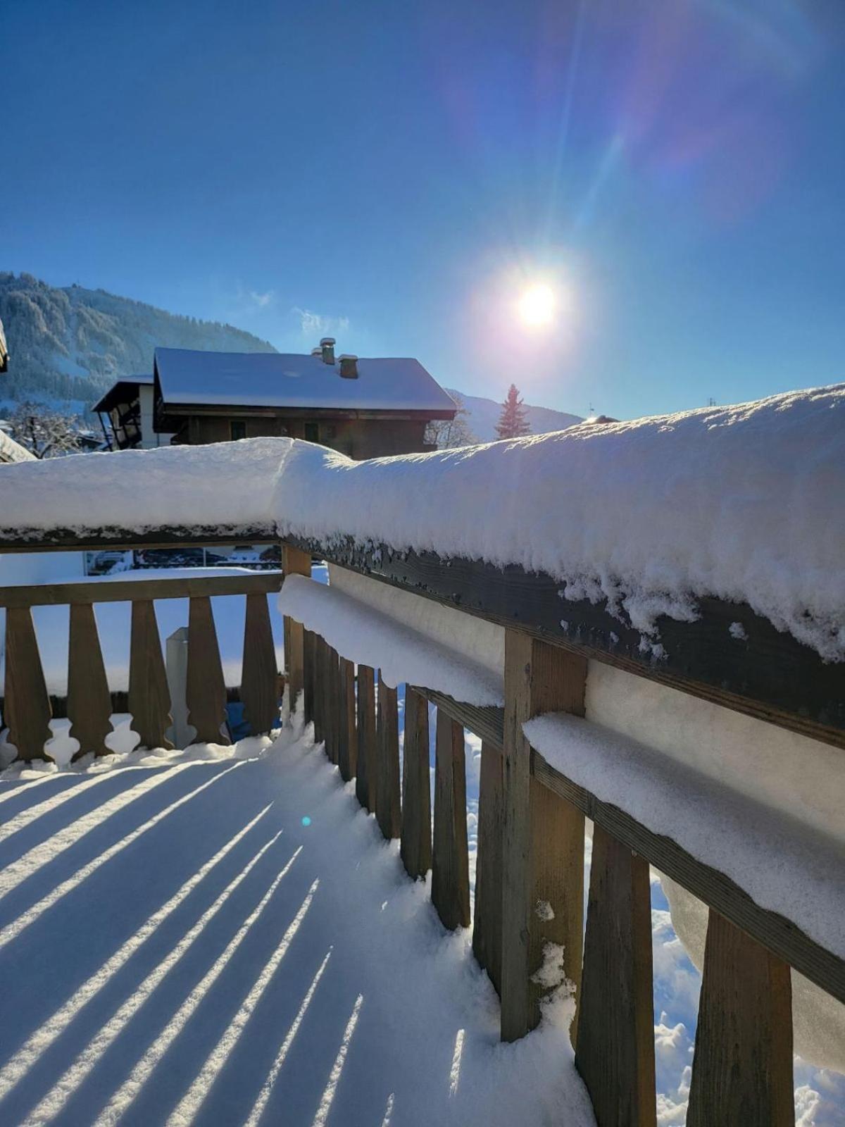 Hotel Au Vieux Moulin Megève Exteriér fotografie