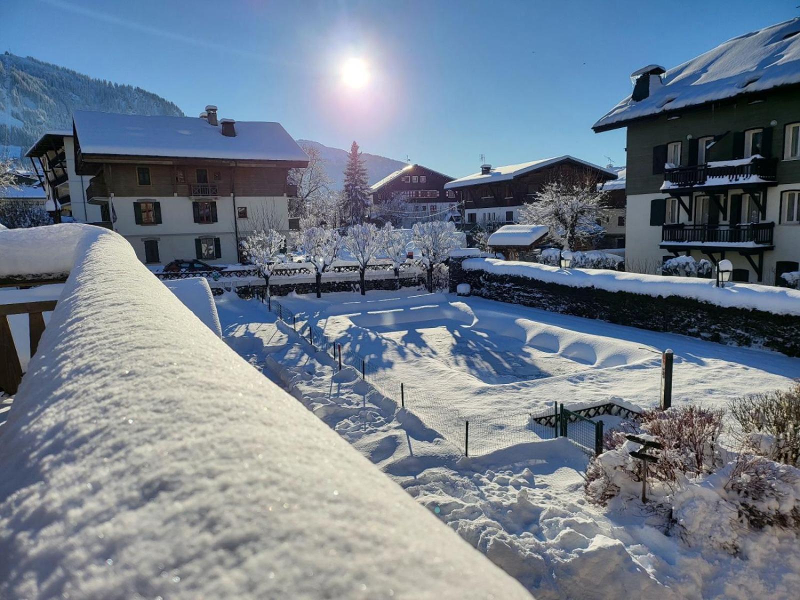 Hotel Au Vieux Moulin Megève Exteriér fotografie