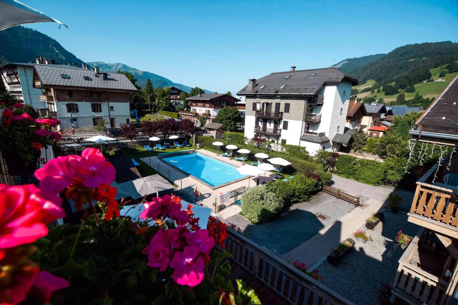 Hotel Au Vieux Moulin Megève Exteriér fotografie